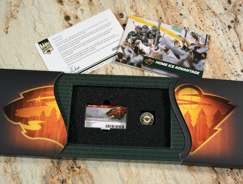 Wild Season Ticket Card & Presentation Box
